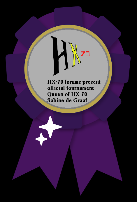 Sabine de Graaf queen of HX-70